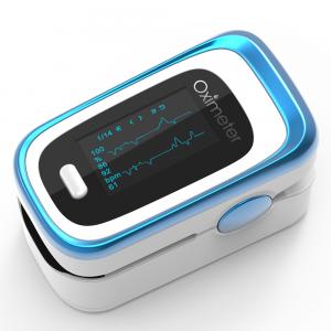 JZ-131R finger pulse oximeter - blue